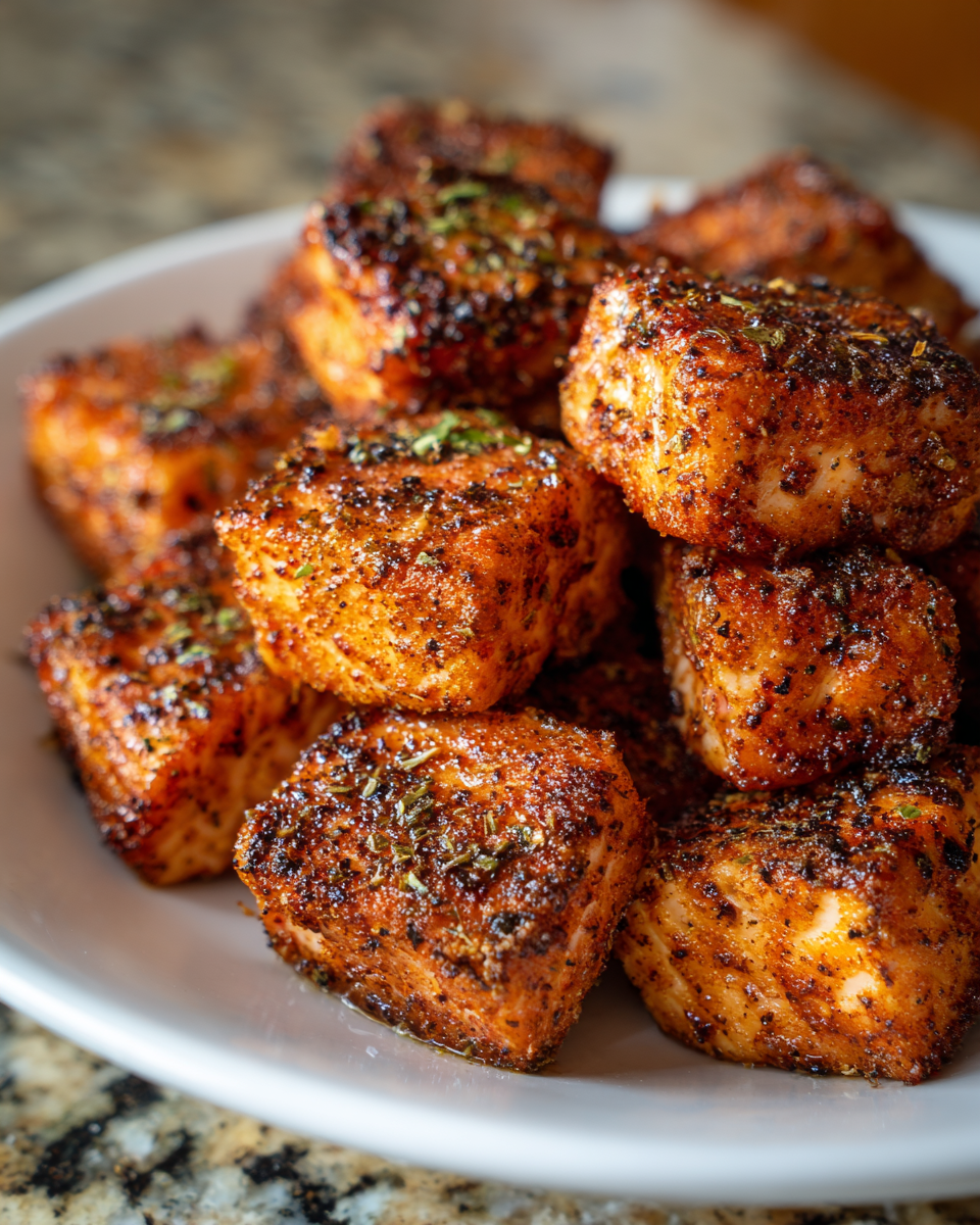 Amazing Air Fryer Salmon Bites Healthy Crispy Delight